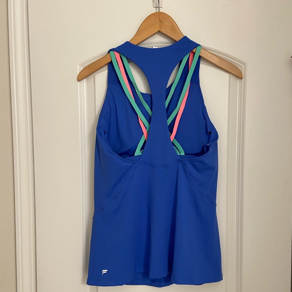 FABLETICS NWOT blue athletic tank